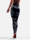 Line Art REShaping Leggings-High waisted leggings-bootysculpted