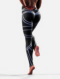 Line Art REShaping Leggings-High waisted leggings-bootysculpted