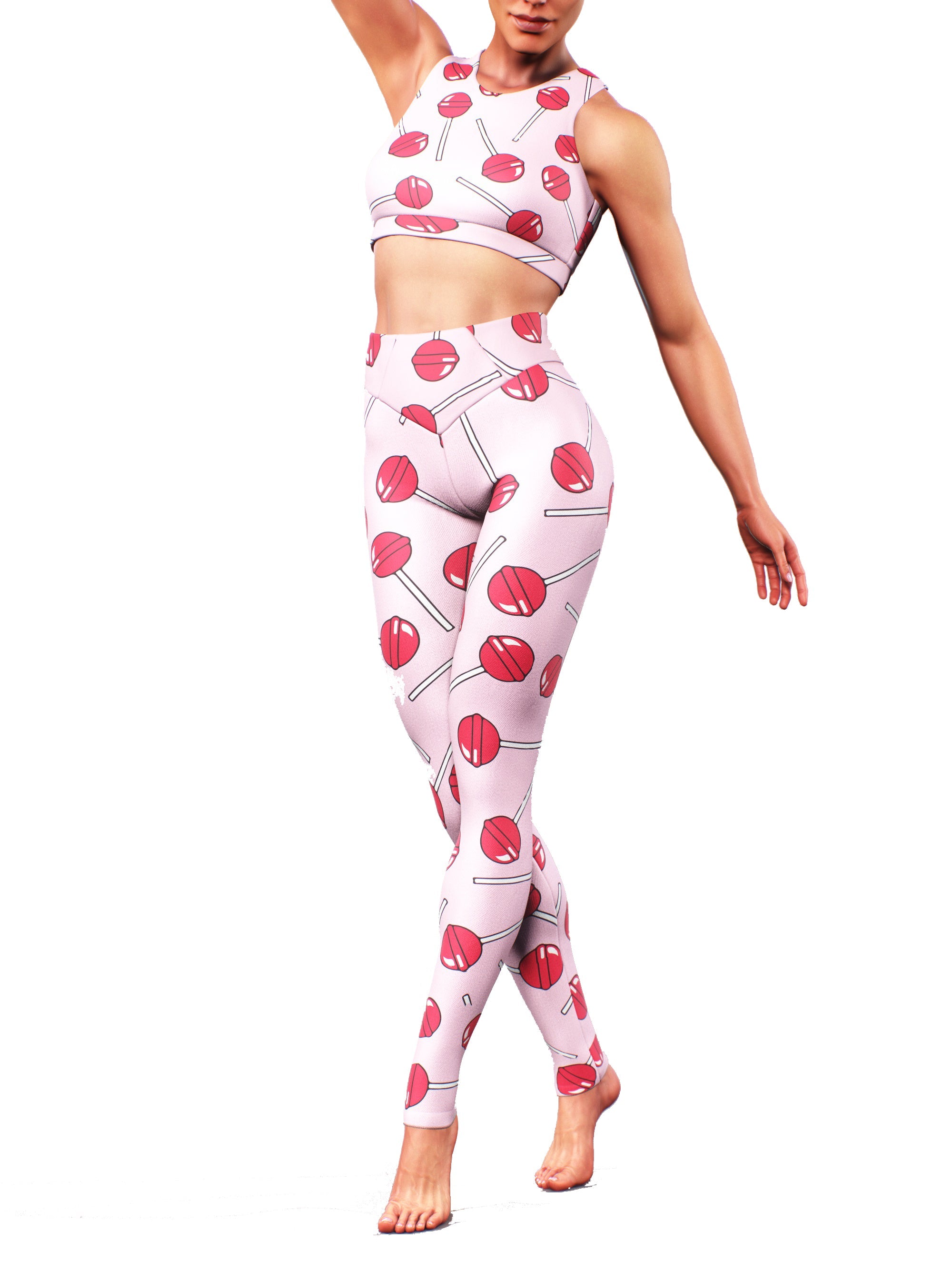 Lollipop Haze Activewear Set-Activewear Set-bootysculpted