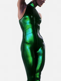 Metallic Green Unitard-unitard-bootysculpted
