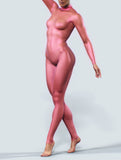 Neon Pink Mesh Bodysuit-unitard-bootysculpted