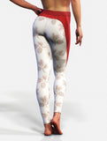 Pine and Wine Yoga Pants-High waisted leggings-bootysculpted