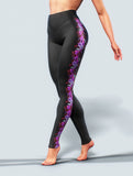 Pink Orchid Leggings-High waisted leggings-bootysculpted
