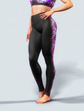 Pink Orchid Leggings-High waisted leggings-bootysculpted