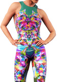 Psychedelic Cats Unitard