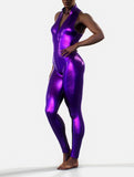 Purple Gloss Unitard-unitard-bootysculpted