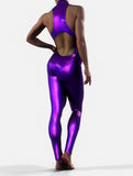 Purple Gloss Unitard-unitard-bootysculpted