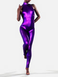 Purple Gloss Unitard-unitard-bootysculpted
