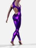 Purple Gloss Unitard-unitard-bootysculpted
