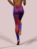 Purple Sweater Leggings-High waisted leggings-bootysculpted