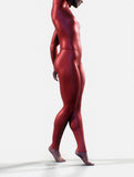 Red Leather Bodysuit-unitard-bootysculpted