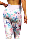 Spring Blossom Yoga Pants