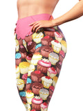 Tasty Cupcake Yoga Pants