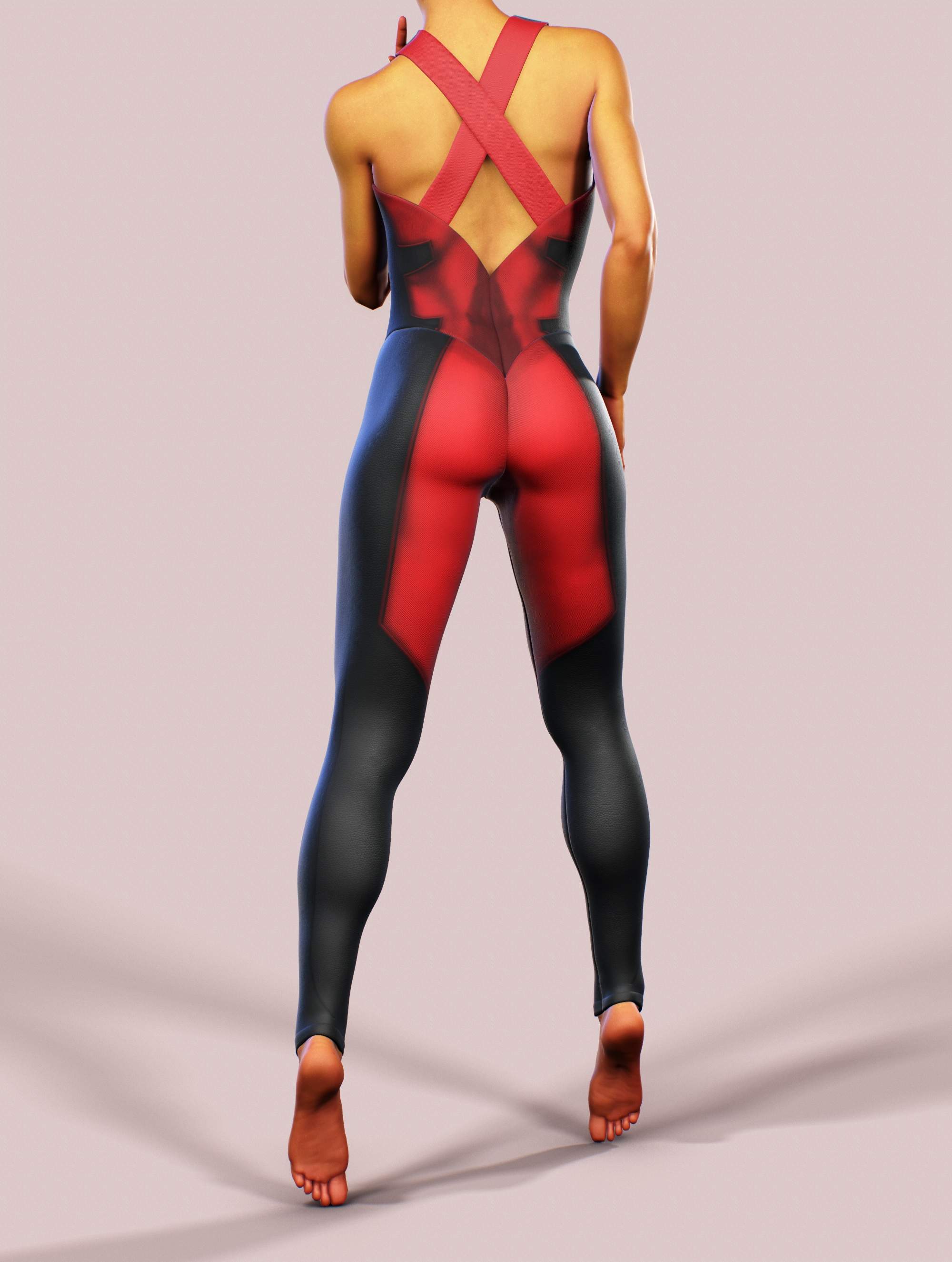 The Superhero Costume-unitard-bootysculpted