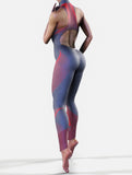 Waist-Shaping Queens Suit in Gray-unitard-bootysculpted