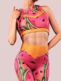 Watermelon Madness Bra-Sports bra-bootysculpted