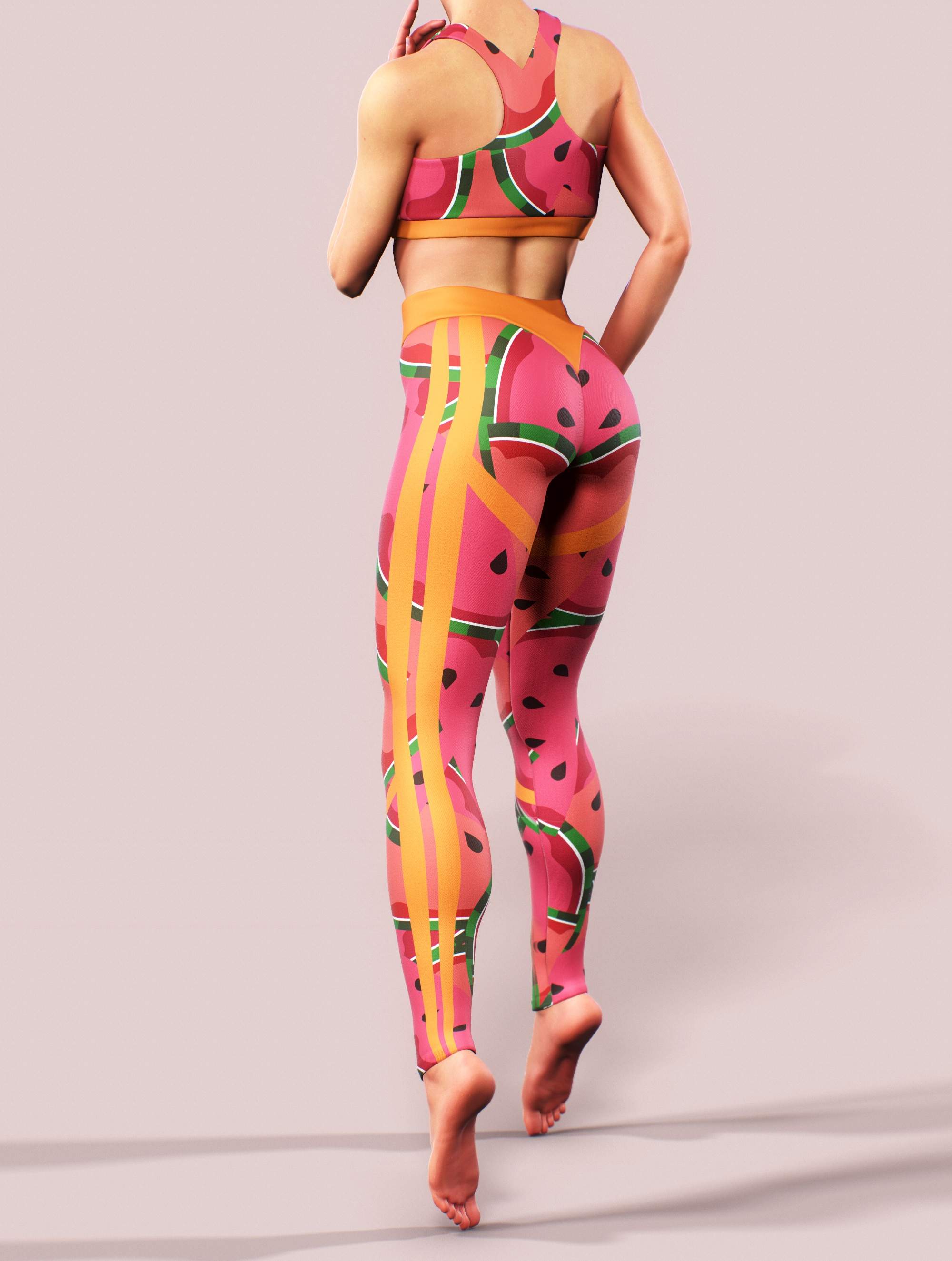 Watermelon Madness Sports Set-Activewear Set-bootysculpted