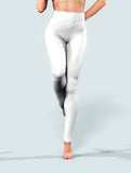 White Leather Leggings-High waisted leggings-bootysculpted