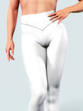 White Leather Leggings