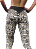 Zebra's Illusions Yoga Pants-High waisted leggings-bootysculpted
