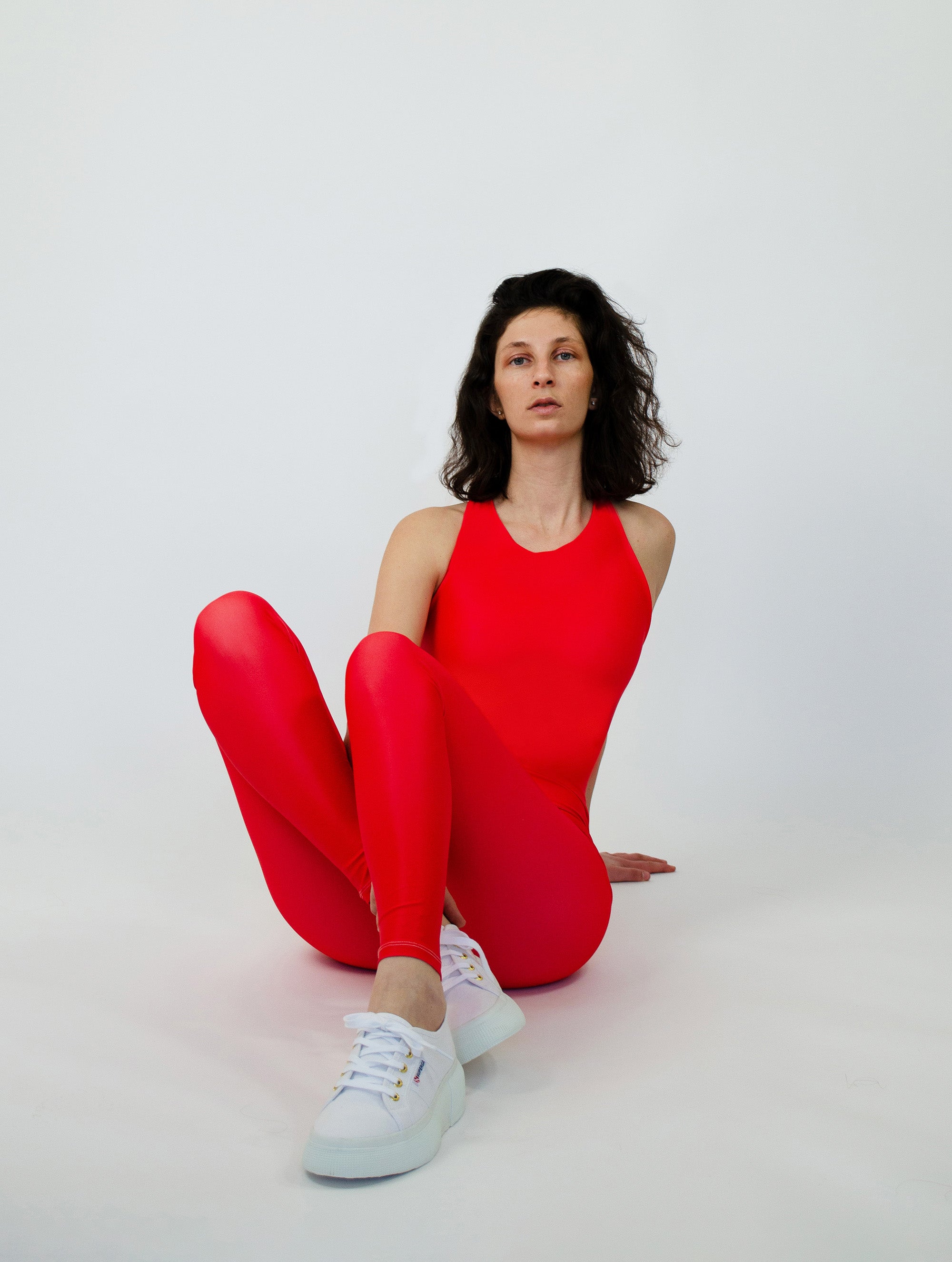 Strawberry Red Unitard