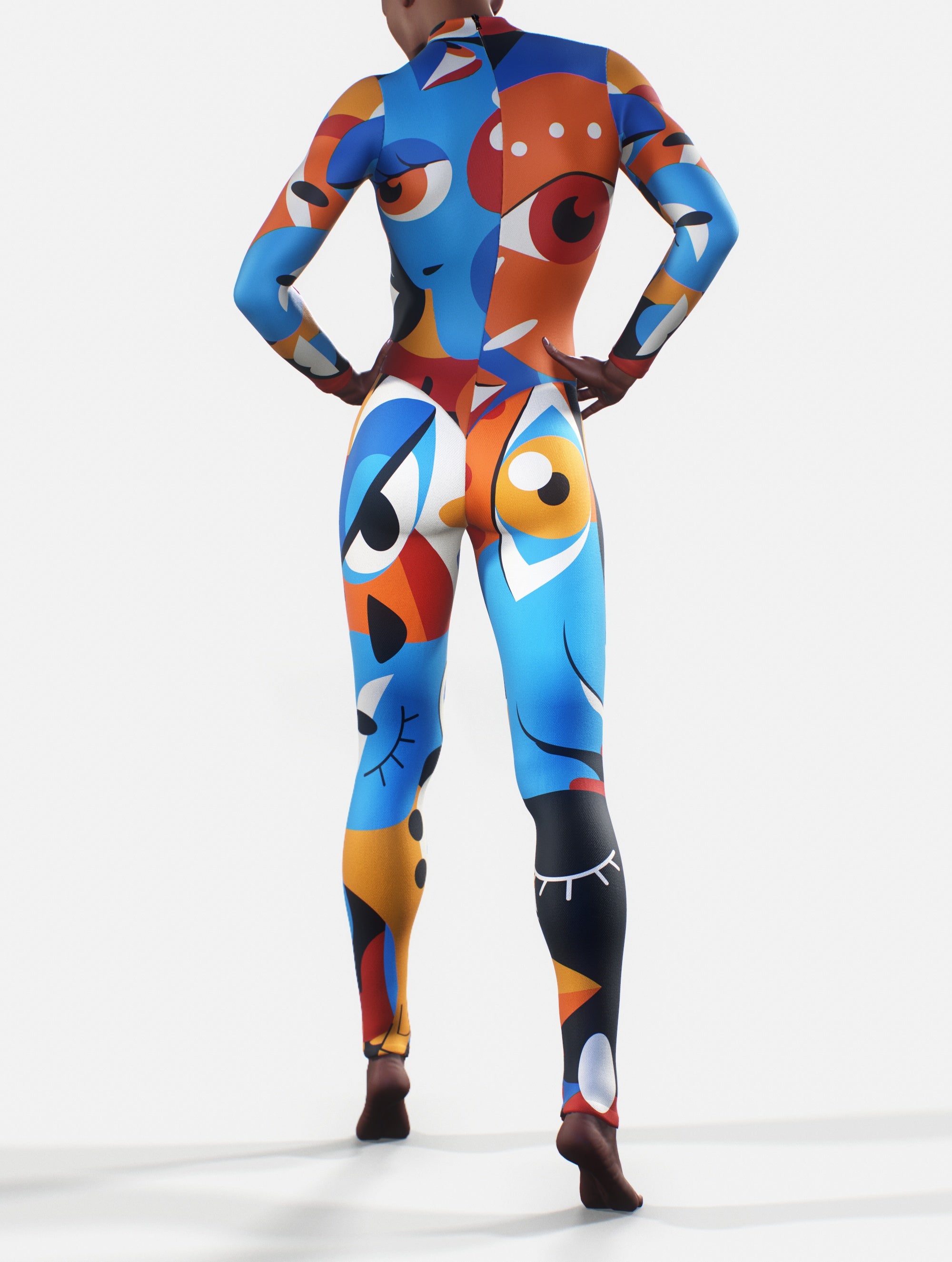 Modern Abstract Suit